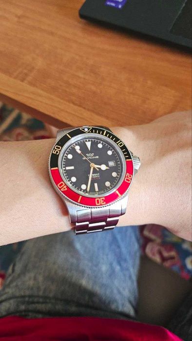 Часы Швейцарские Glycine Combat SUB 42