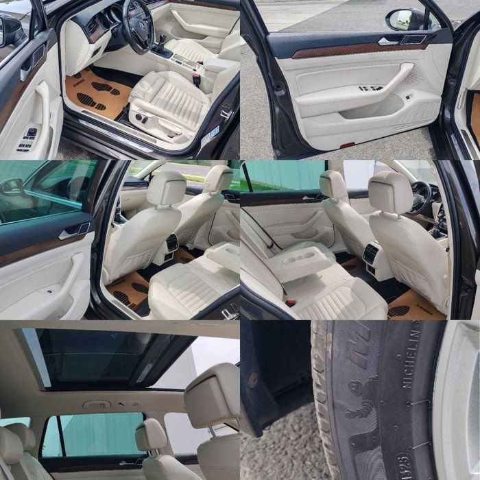 VW Passat An 2015 Motor 2.0 TDi Model Highline Deosebit Interior Piele Crem