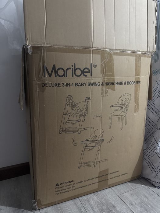 Детский стульчик для кормления 3в1 Maribel SG 116