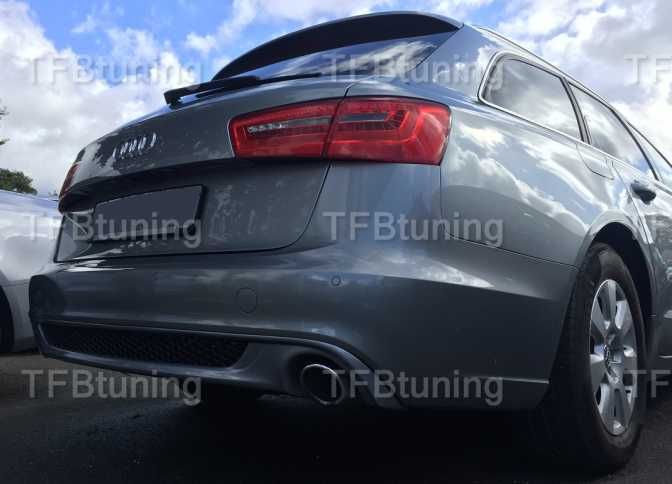 Difuzor bara spate Audi A6 C7 11-14 SLINE S LINE S-LINE S6 RS6 ver2