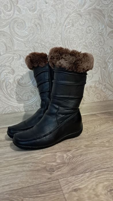 Полусапожки  на флисе, демисезон.
