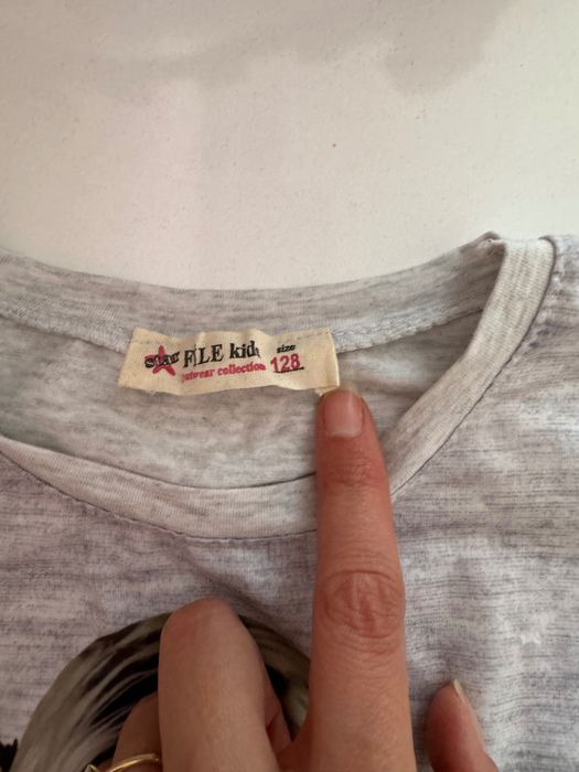 Блузка за момиче с 3D ефект