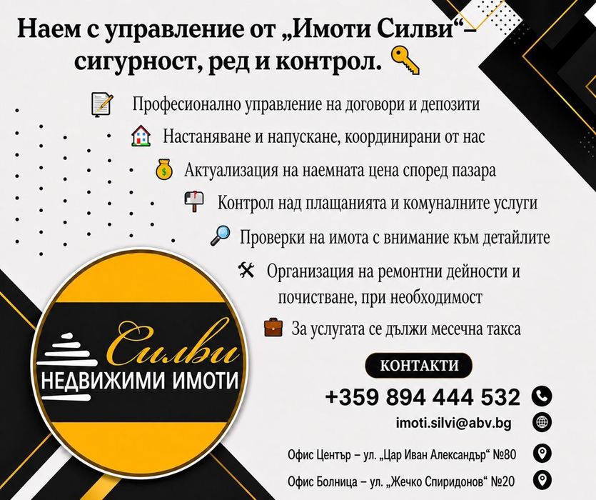 ДВУСТАЕН апартамент - кв. Добруджански!