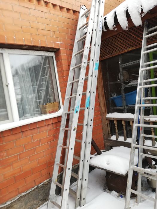 Стремянки алюминиевые, лестницы приставные, лестницы стремянки двойные