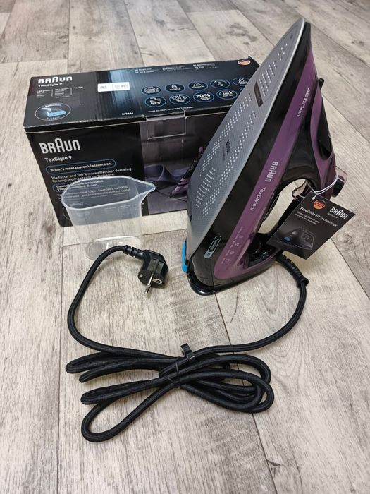 Braun TexStyle 9 SI9661VI — профессиональный паровой утюг