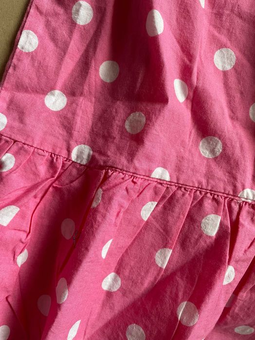 Rochita cu bretele pentru fete bumbac - 110 cm