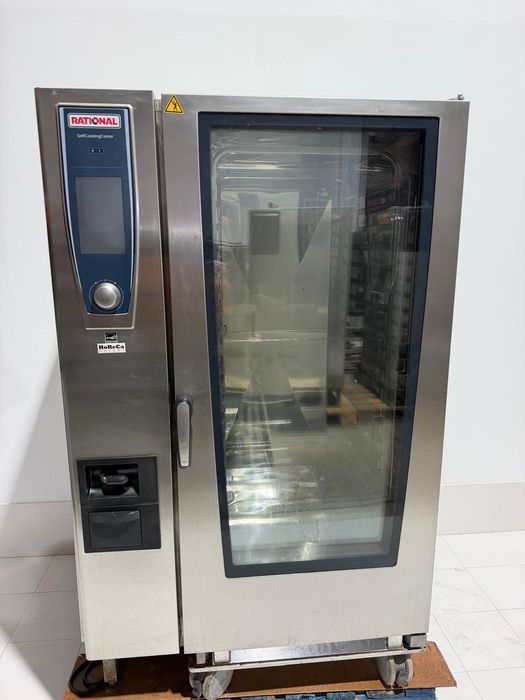 RATIONAL 202G - Cuptor convecție, convectomat, Cuptor gastronomic 40 tavi GAZ