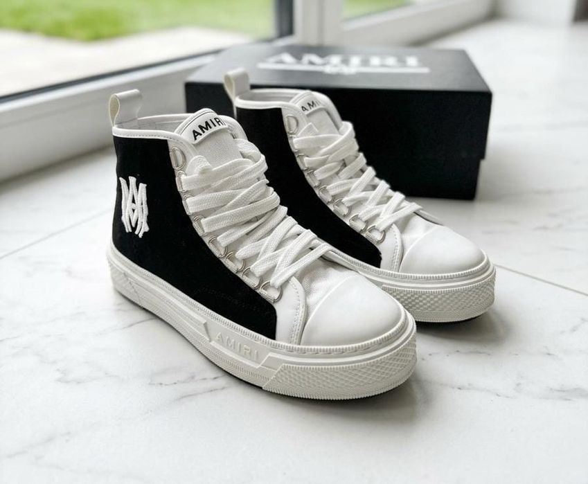 Adidasi AMIRI Court High Top - Full Box - PREMIUM