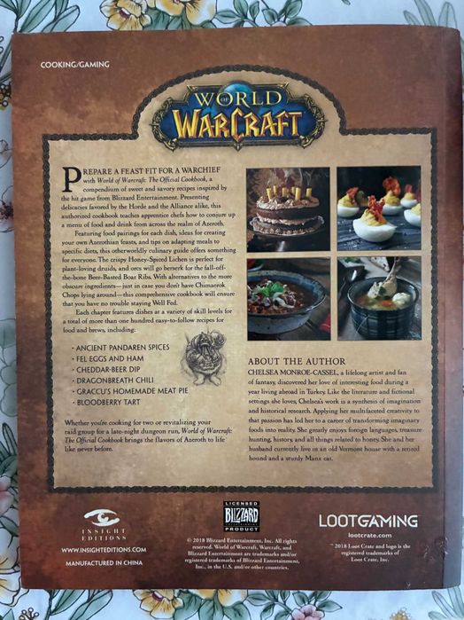 Официалната готварска книга на World of Warcraft