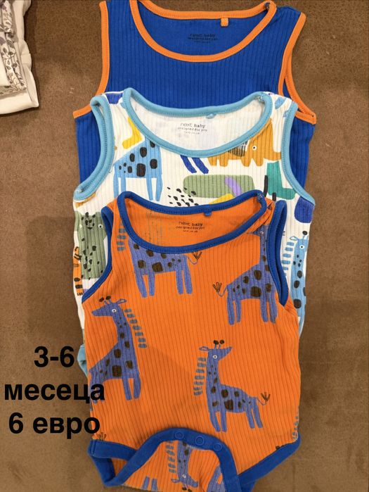 Бебешки дрехи - Next, HM, Mayoral и  Angel baby за 0,5-3 €