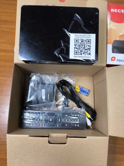 Receptor Focus Sat HD MZ52 nou+vizionare 2 luni Acces