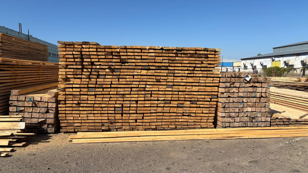 Продам доску 50×200×6000, балки в наличии