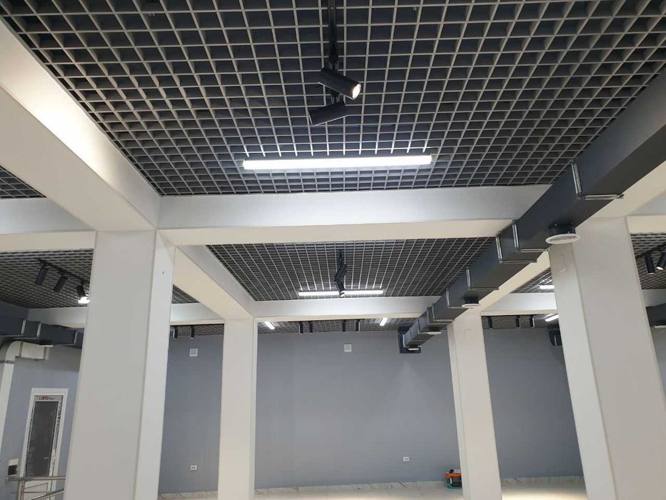 Грильято потолок | Грилято | сеточный потолок | клеточный | Grilyato |