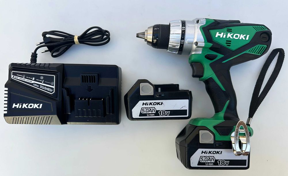 HiKoki DS 18DSDL - Мощен винтоверт 92Nm 2x18V 5.0Ah 2023г.