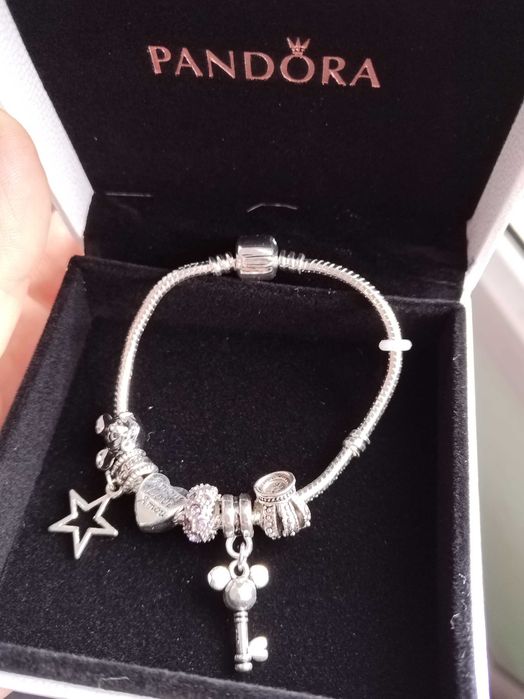Пандора браслет титан