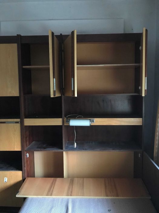 Секция - спалня от дърво