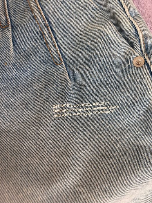 Off-white оригинална дънкова пола