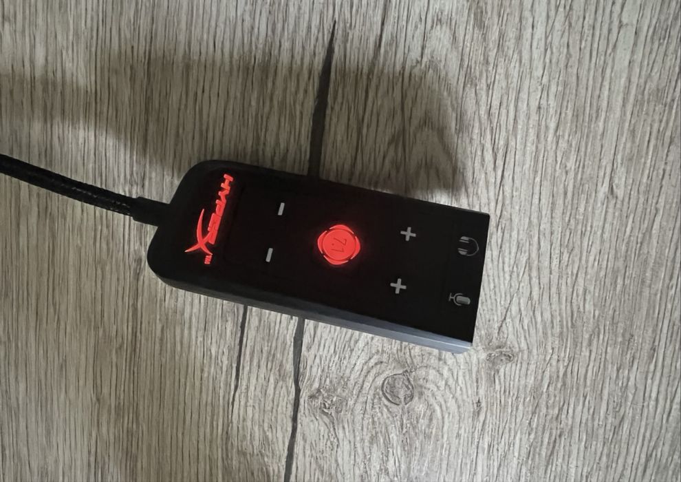 Placa de sunet USB HyperXTM Cloud Virtual 7.1 Surround Sound