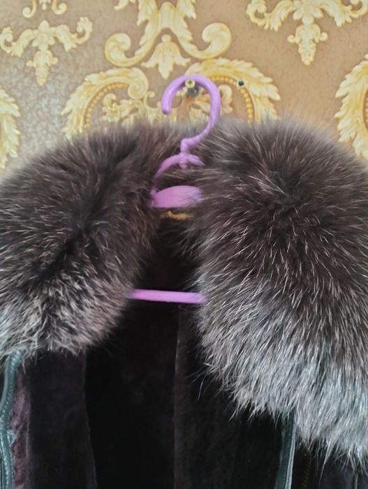 Натуральная дублёнка р.44