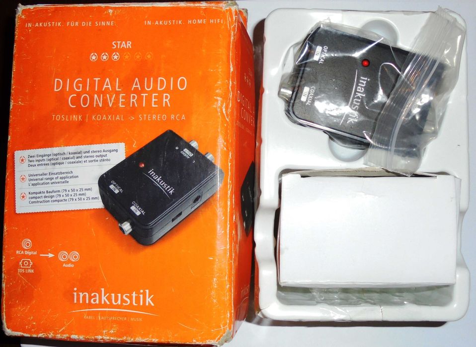 Vand un DAC inakustik ,ca nou, non USB