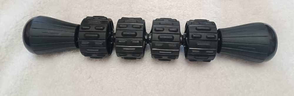 Set Masaj: rulou, minge, băț de masaj