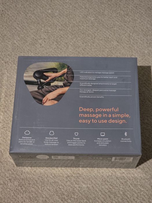 Dispozitiv de masaj Therabody Prime G5, Negru