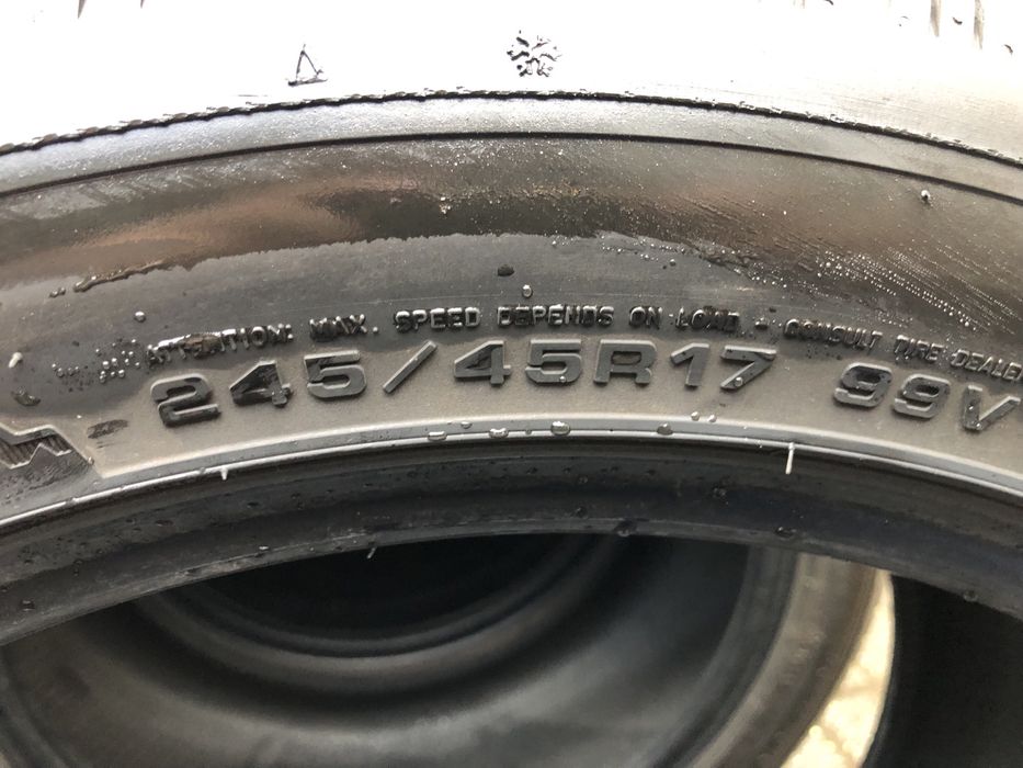 245/45/17 б/у из Германии