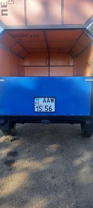 Ухоженный прицеп