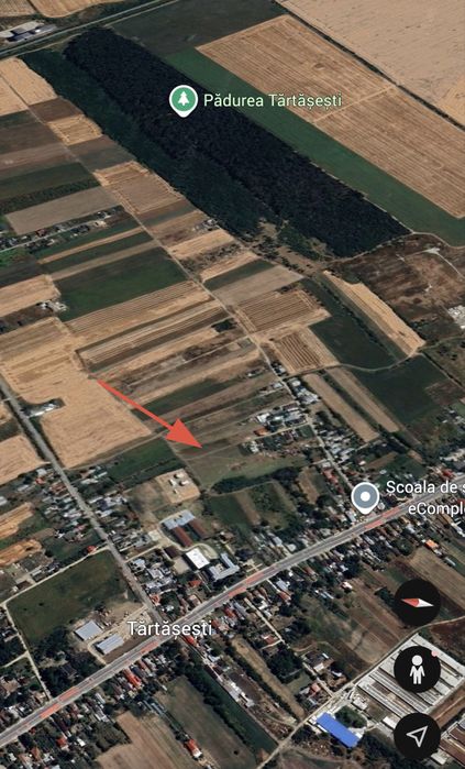 OPORTUNITATE! Teren Intravilan 1500 mp Tărtășești (Centru)/Gulia | + Cotă drum de acces
