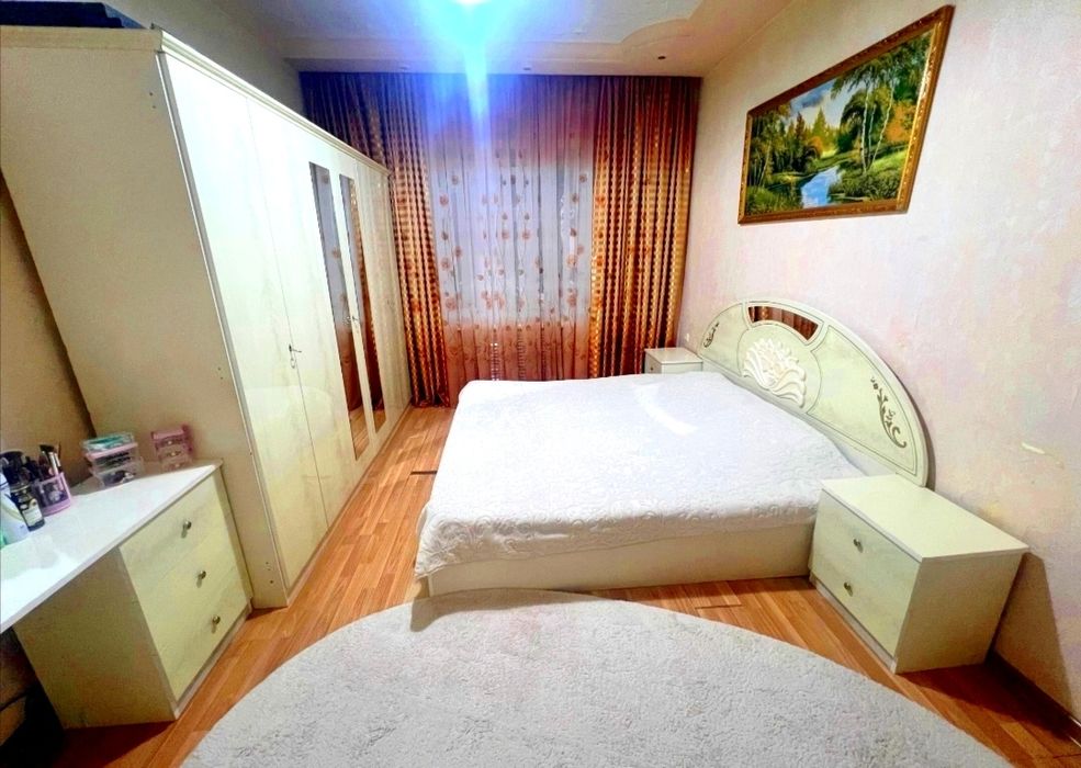 Сергели, 2/1/4, ор. РУВД, балкон 2x6, разделка, 58 м²