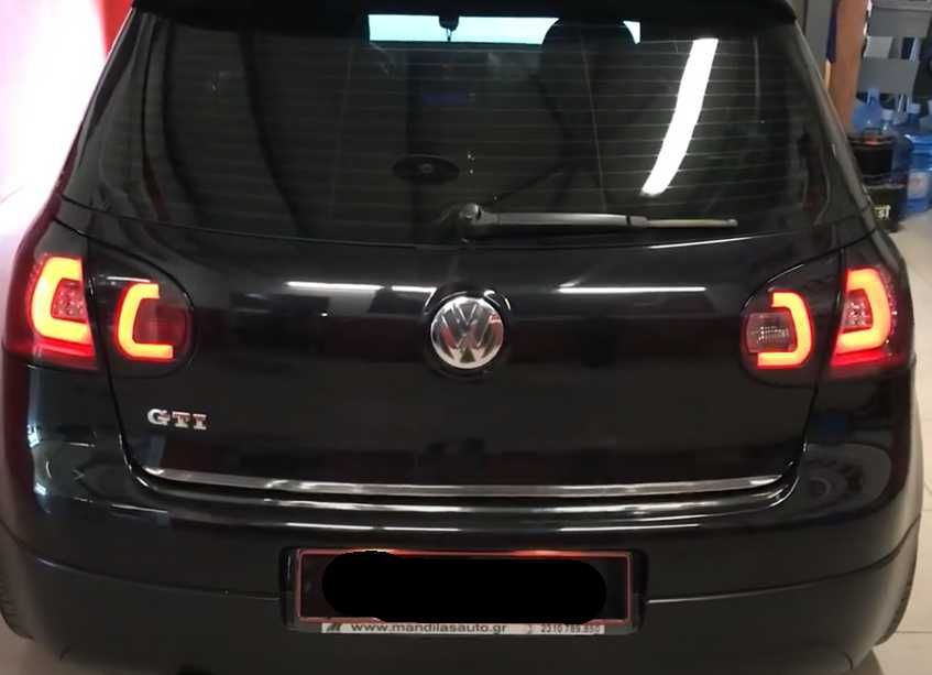 Стопове VW Голф 5 ЛЕД Lightbar Тъмни Опушени Golf 5 LED