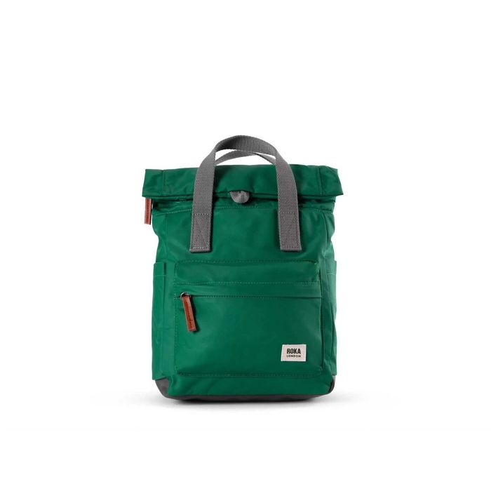 ROKA London Canfield B Medium Backpack – Emerald Green