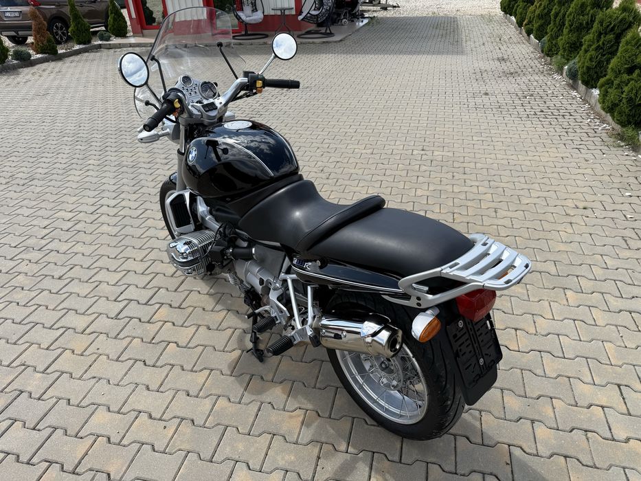 BMW R850 R CU ABS FATA+SPATE MANSOANE INCALZITE PENTRU PRETENTIOSI DE COLECTIE=fara exagerare impecabila recent adusa din Germania km reali carte serv