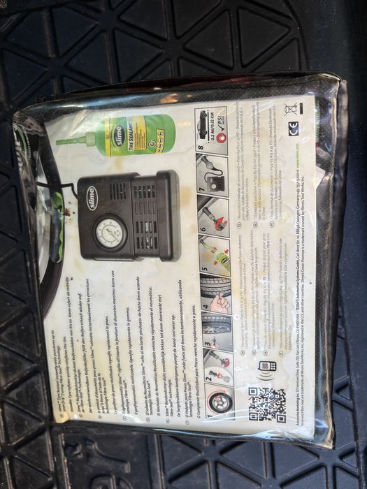 Compresor nou  slime cu solutie la 12v