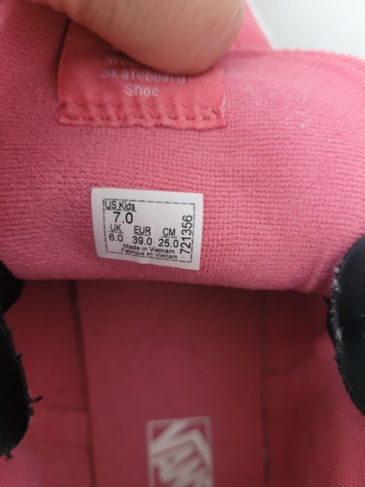 Sneakers VANS OF THE WALL original damă nr 39