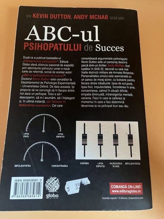 Carte ABC-ul psihopatului de succes