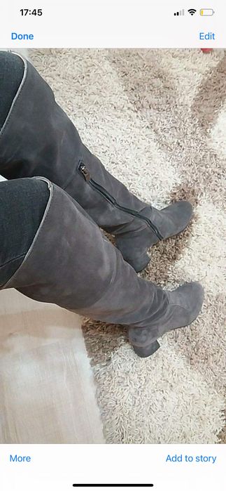 Cizme piele intoarsa Miarma Shoes