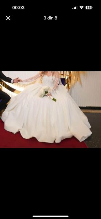 Rochie de mireasa cu toate accesoriile
