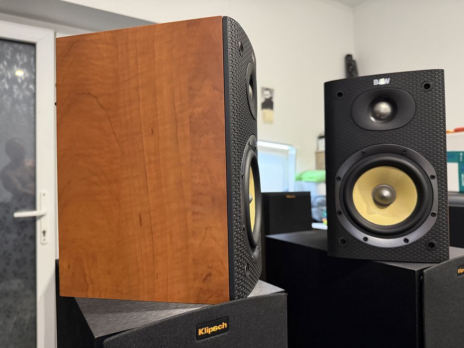 Boxe Bowers &Wilkins DM-600/S3,100W,Difz Din Kevlar,Tweeter Nautilius