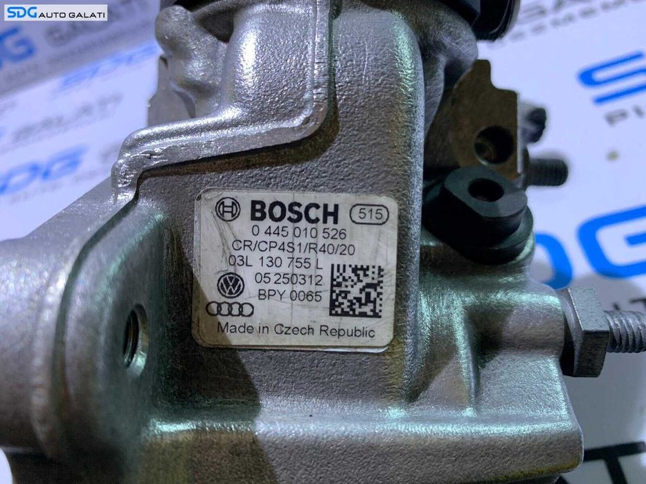 Pompa Inalta Presiune Combustibil VW Caddy 2.0 TDI CFHC CFHF CFHE CFJA 2011 - 2015 Cod 03L130755L 0445010526 [X3693]