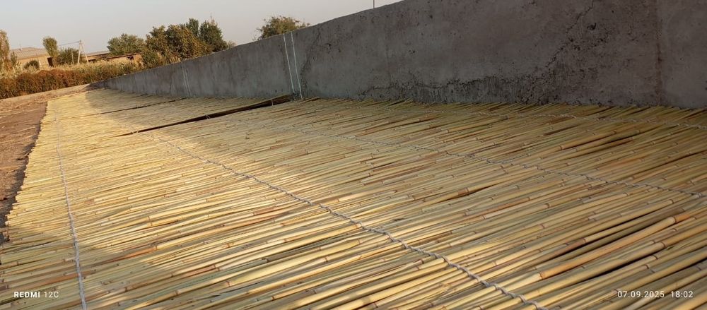 Қамыс, ши, маты бар