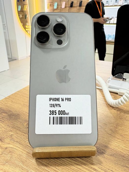 Айфон16Про•128гб/91%натуралтитан