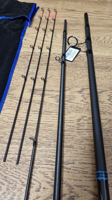 SET Feeder FL Strategist Super Distance 3.90 180g + Mulineta Strategis