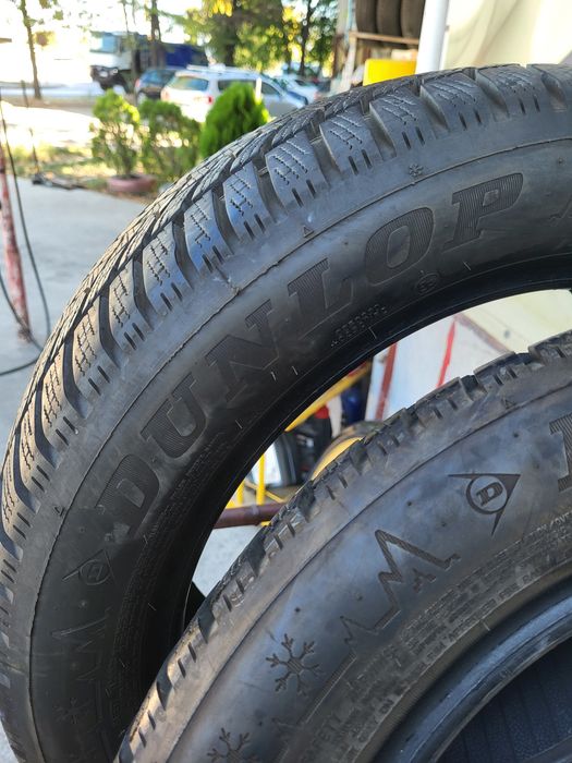 195 55 16 Dunlop 2бр зимни дот 22