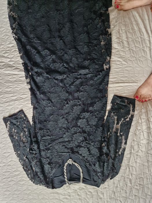 Rochie superba din dantela elastica