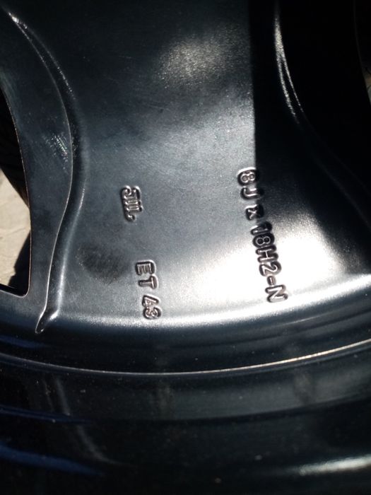 Jante Mercedes E class W 213 pe 18", anvelope iarna Pirelli Dot 2021