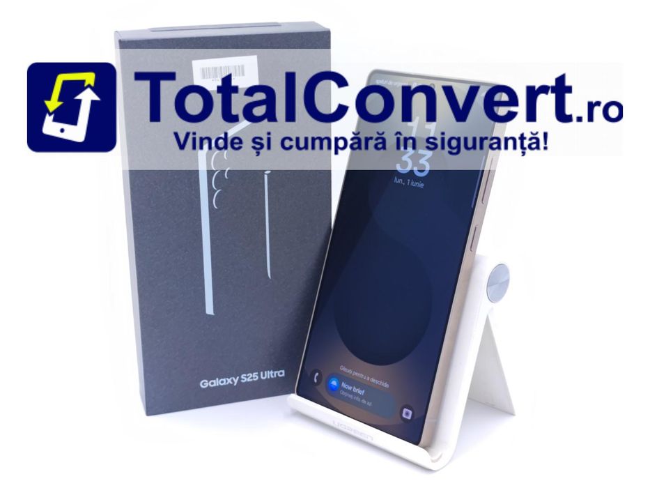 Samsung S25 Ultra 512GB Titanium Black, Garantie 24 luni | #D94339