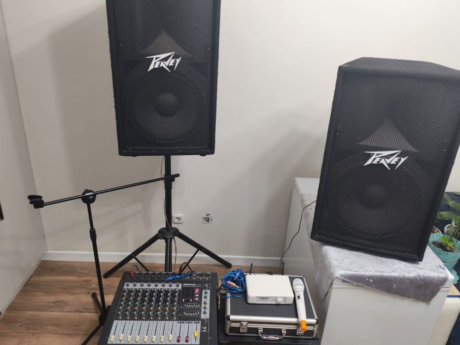 комплект для мероприятий, праздников и репетиций
2× Peavey PV11