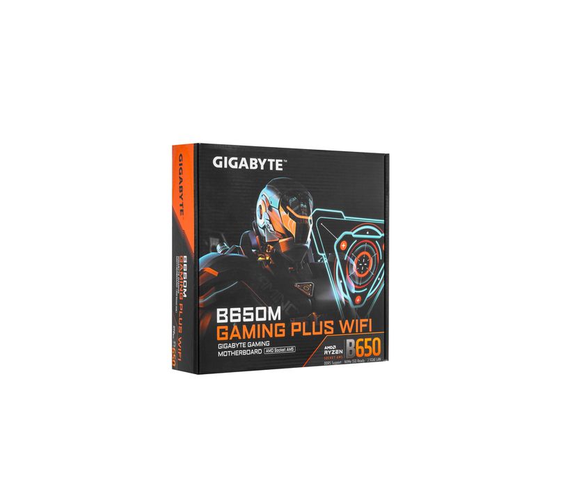 ' Материнская плата GIGABYTE B650M GAMING PLUS WIFI (AM5, DDR5, mATX)