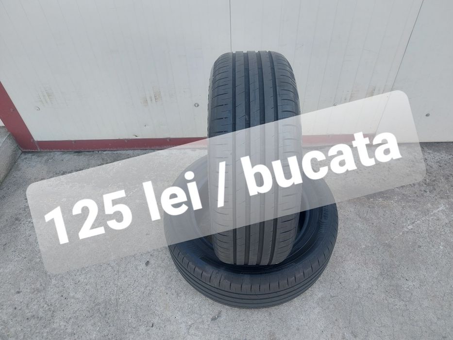 125 lei bucata!Doua anvelope de vara 205 60 16 Goodyear dot 2020! 7 mm